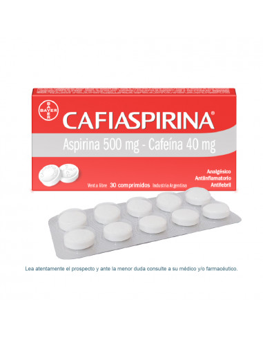 Cafiaspirina x 30 Comprimidos