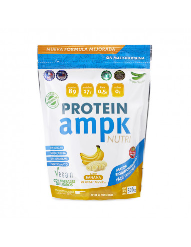 Ampk Nutri Vegan Protein Sabor Banana...