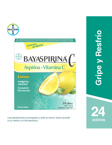 Bayaspirina C Limon 240 mg Granulado...