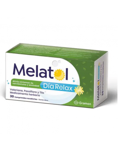 Melatol Dia Relax x 30 Comprimidos...