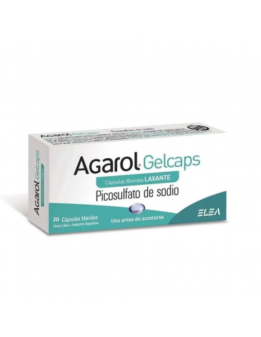 Agarol Gelcaps 5 mg x 20 Capsulas...