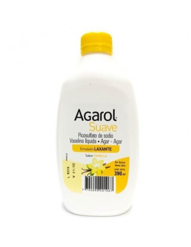 Agarol Suave Sabor Vainilla x 390 ml