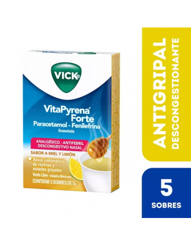 Vick Forte Te x 5 sobres