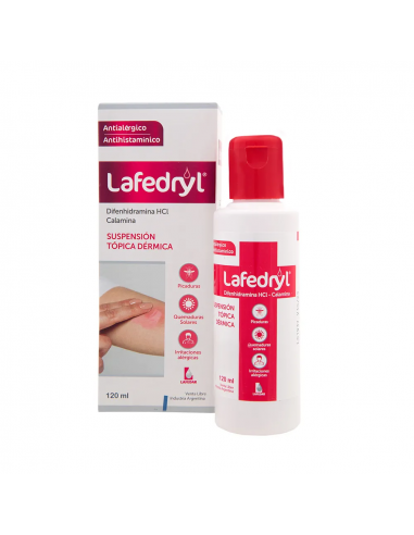 Lafedryl Locion x 120 ml
