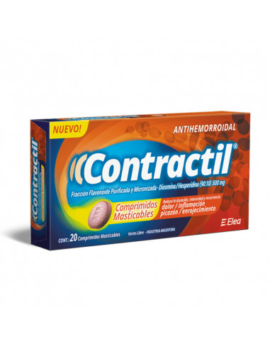 Contractil x 20 Comprimidos Masticables