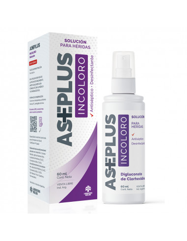 Aseplus Spray Incoloro x 60 ml