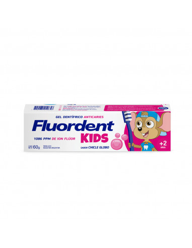 Fluordent Kids Gel dental x 60 gr
