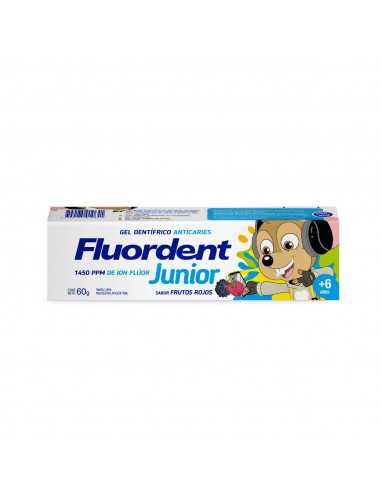 Fluordent Junior Gel dental x 60 gr