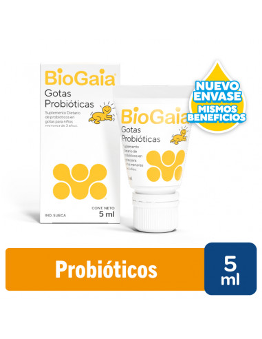 BIOGAIA gotas prebióticas x5ml