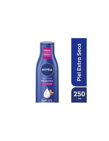 Nivea Body Milk Nutritiva Piel Extra...